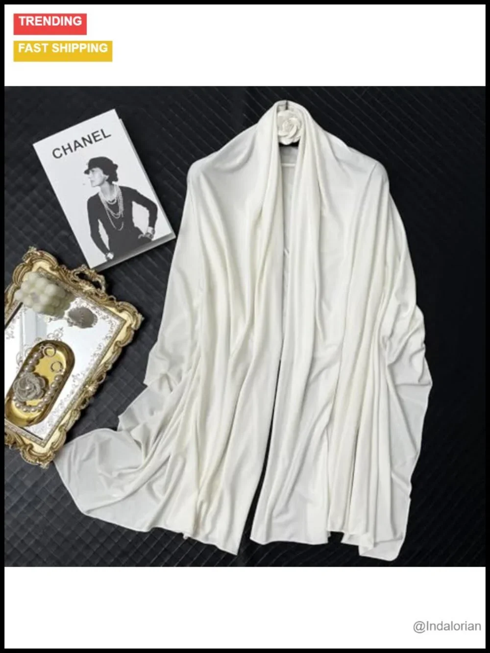 Luxury Tencel Modal Pashmina Shawl Wrap for Women - Versatile Travel Scarf